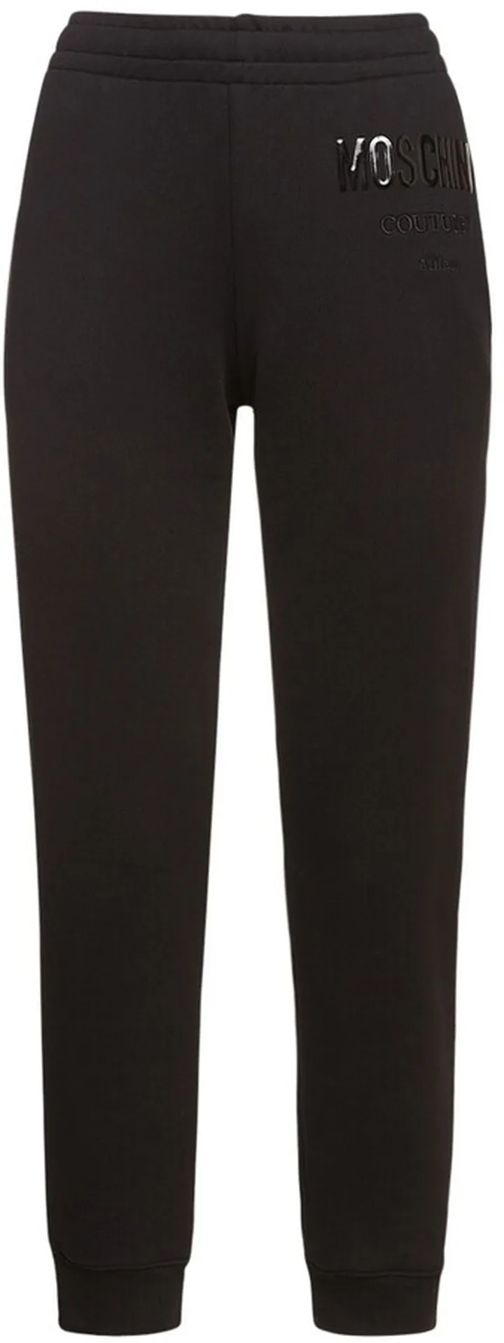 Logo cotton jersey sweatpants