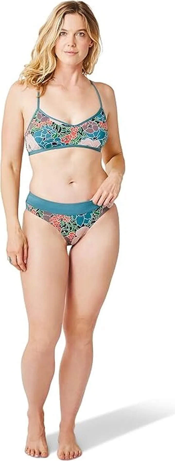 Carve Designs Stinson Bikini Top (Jardin) Women's Swimwear