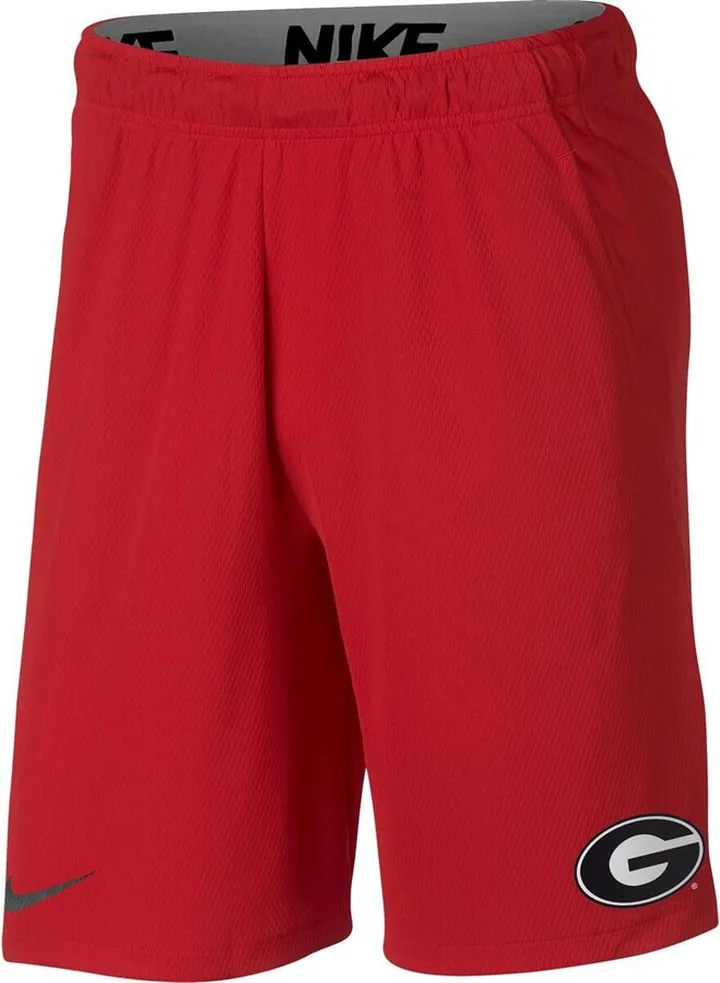 Men's Nike Red Georgia Bulldogs Hype Performance Shorts
