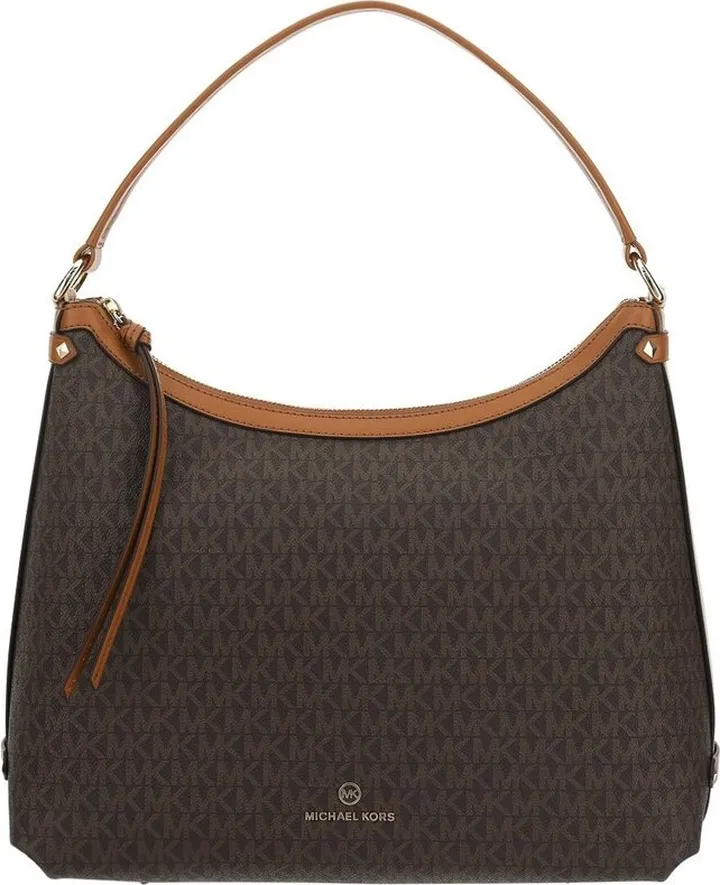 Michael Michael Kors Maeve Logo Detailed Zipped Tote Bag
