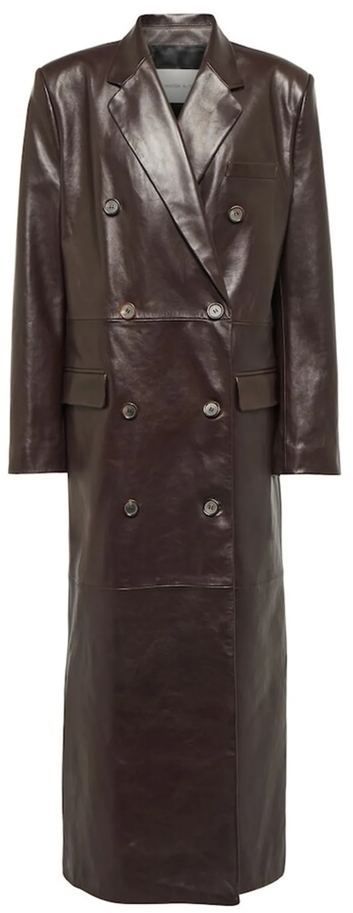 Leather coat