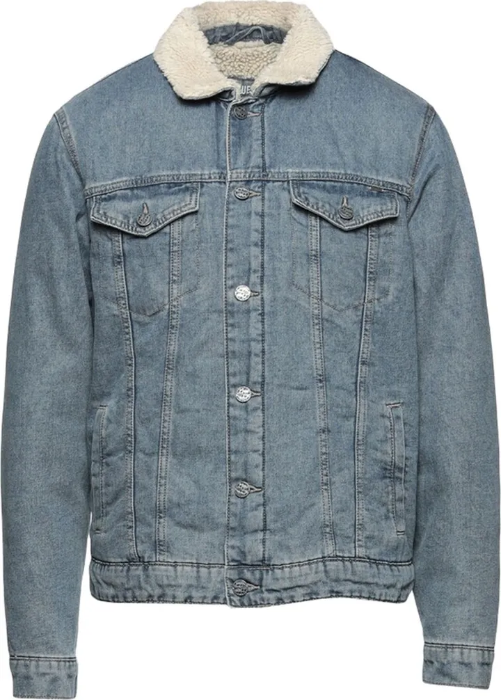 Onslouis Life Jacket L Blue Pk 9900 Denim Outerwear Blue