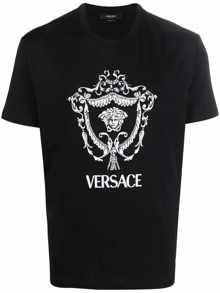 Medusa-print cotton T-shirt
