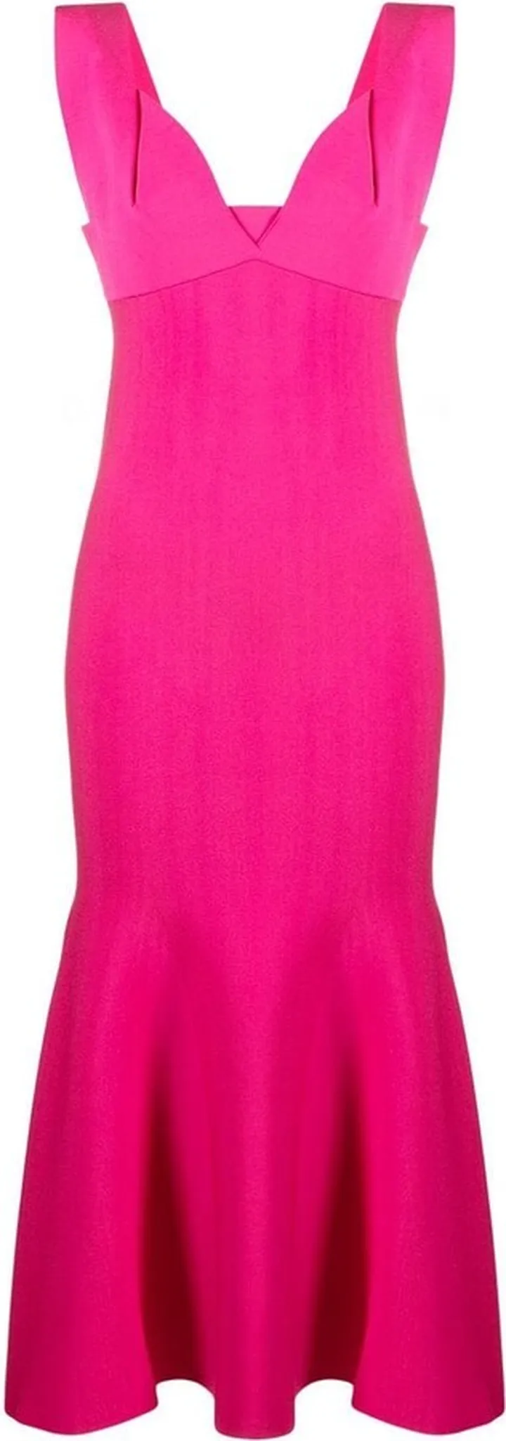 Fit-And-Flare Midi Dress