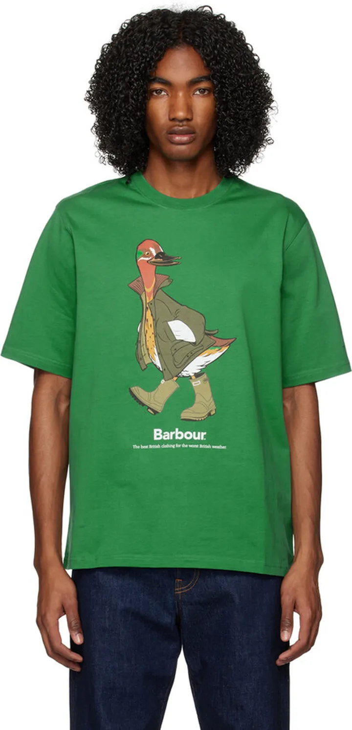 Barbour Green Noah Edition T-Shirt