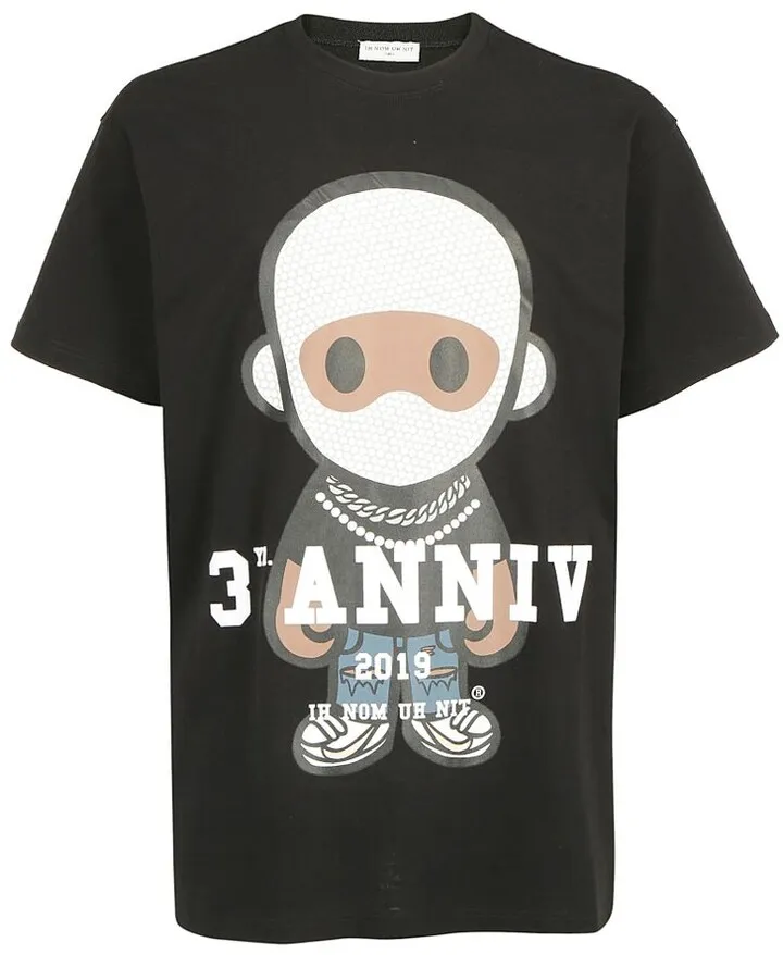 Ih Nom Uh Nit Graphic Logo Print Crewneck T-Shirt