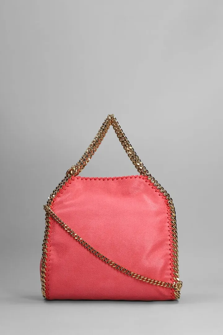Hand Bag In Rose-pink Polyester