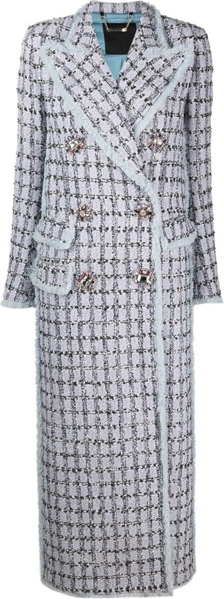Tweed Maxi Coat