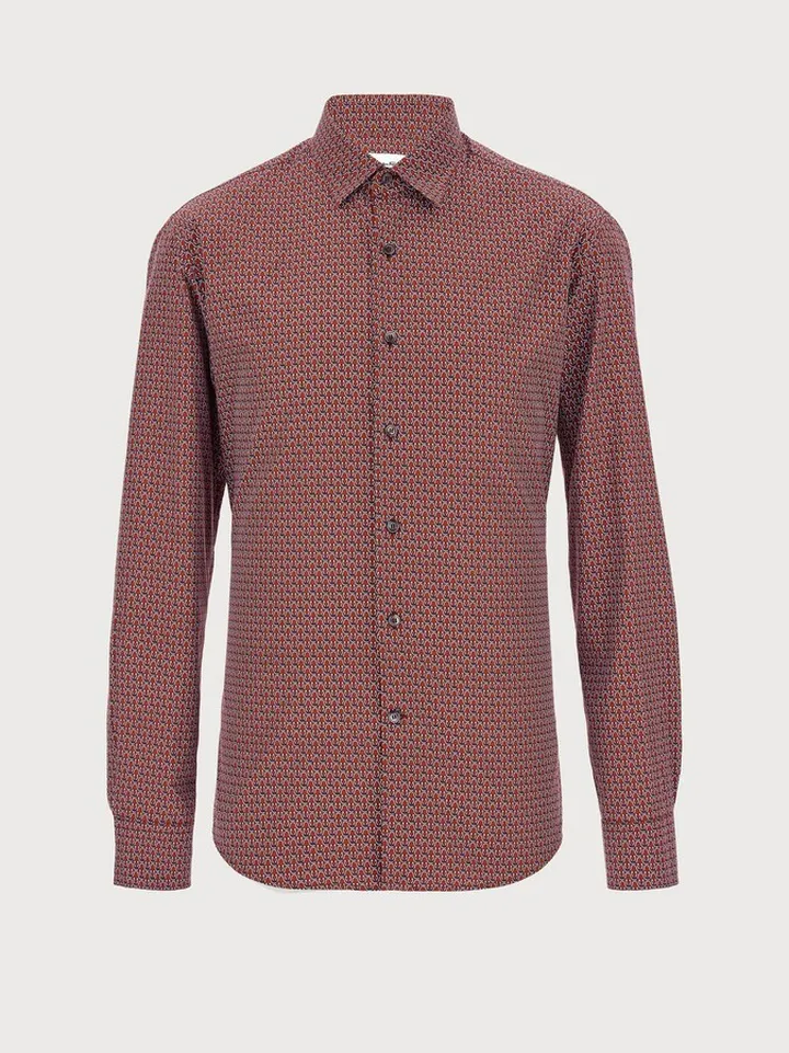 Ferragamo Men Sports shirt Red