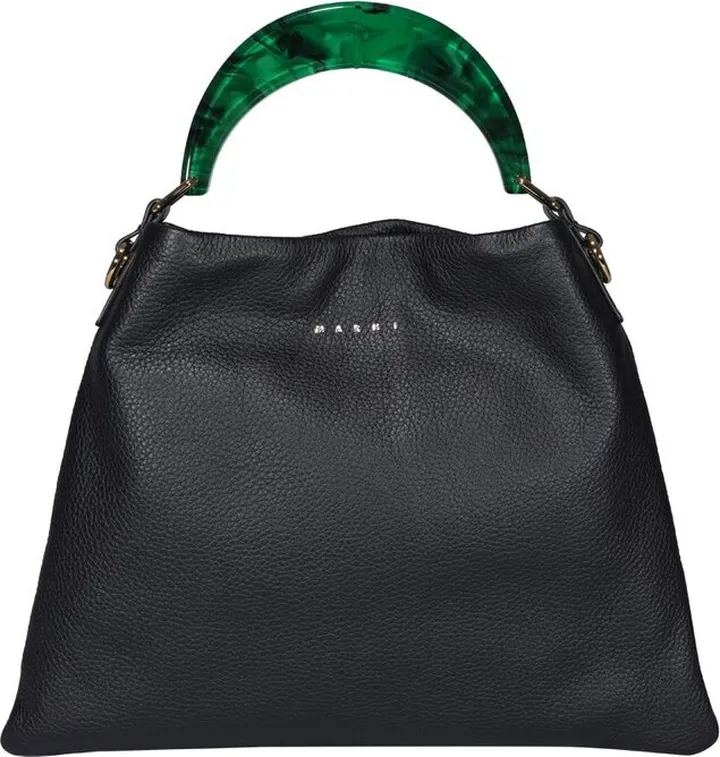 Marni Curved-Handle Tote Bag