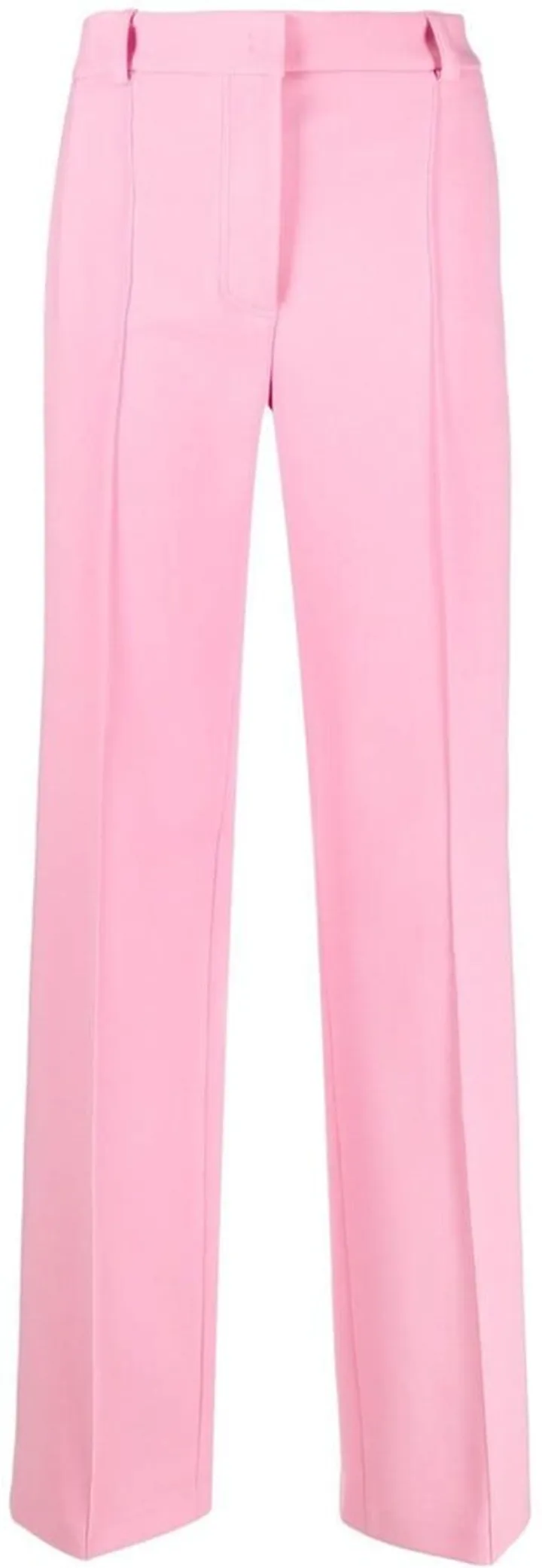 Straight High-Waist Trousers