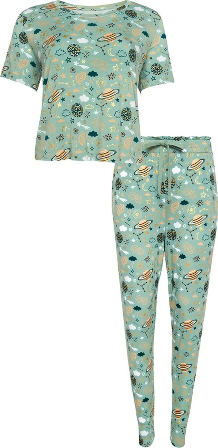 Galaxy Joggers Pajama Set