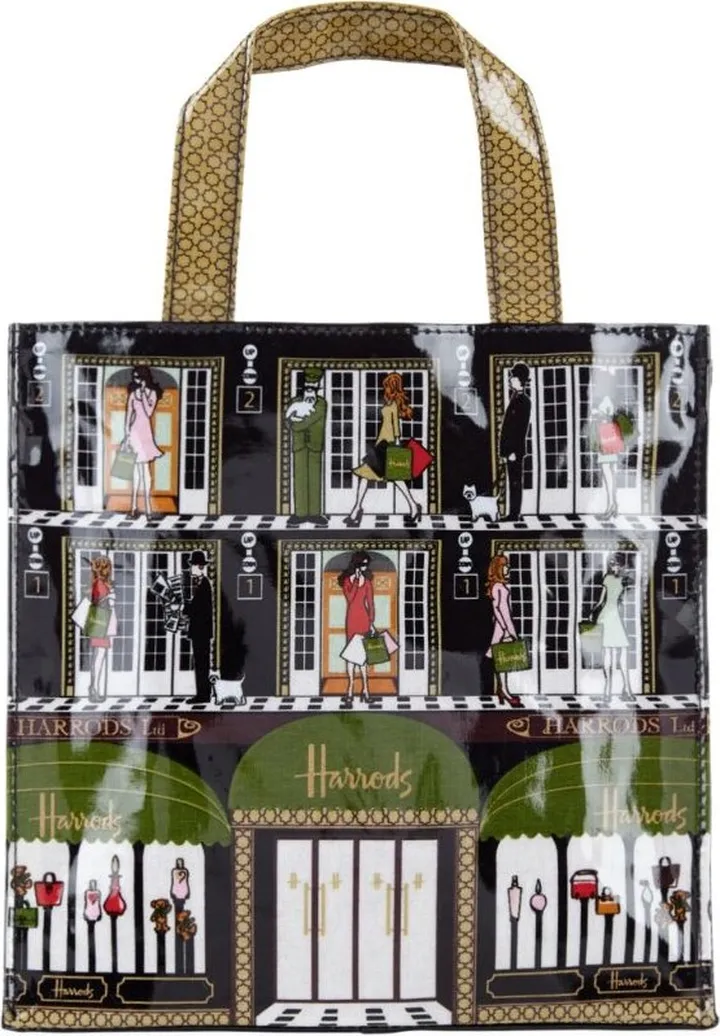 Harrods Small Harrods Elevators Shopper Bag