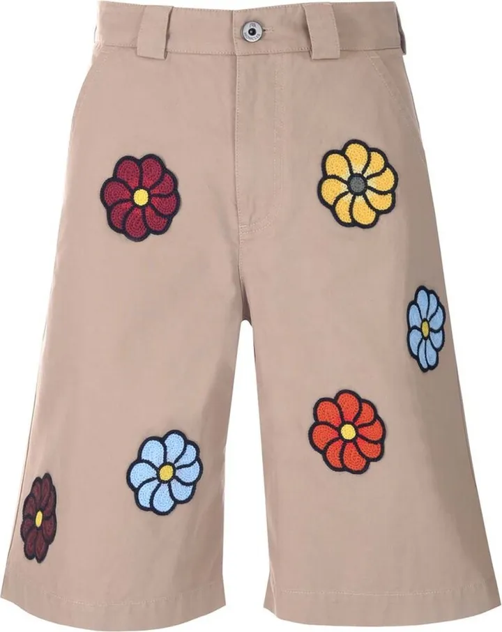 Moncler X JW Anderson Floral Detailed Shorts
