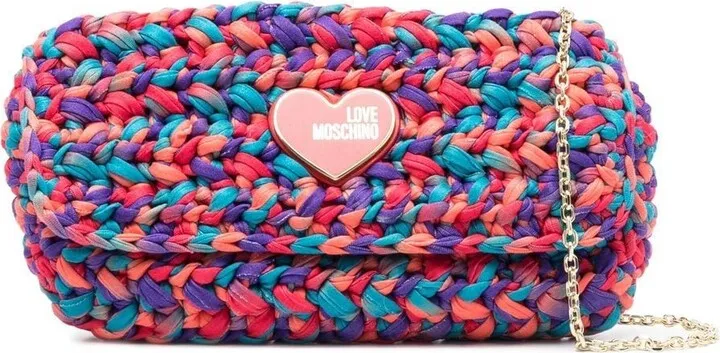 Braided-Detail Crossbody Bag