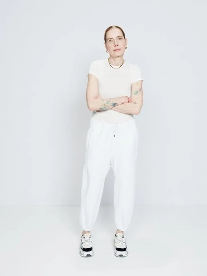 Recycled-yarn Cotton-blend Track Pants