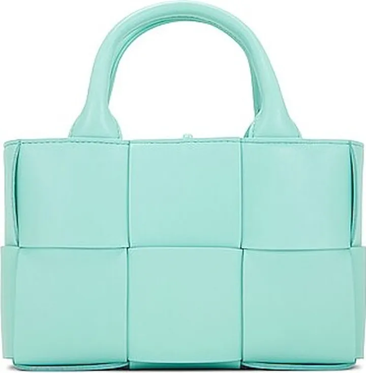 Bottega Veneta Candy Arco Tote Bag in Mint