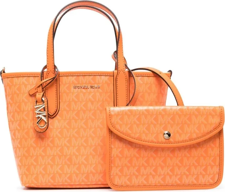 Small Logo-Print Canvas Tote Bag