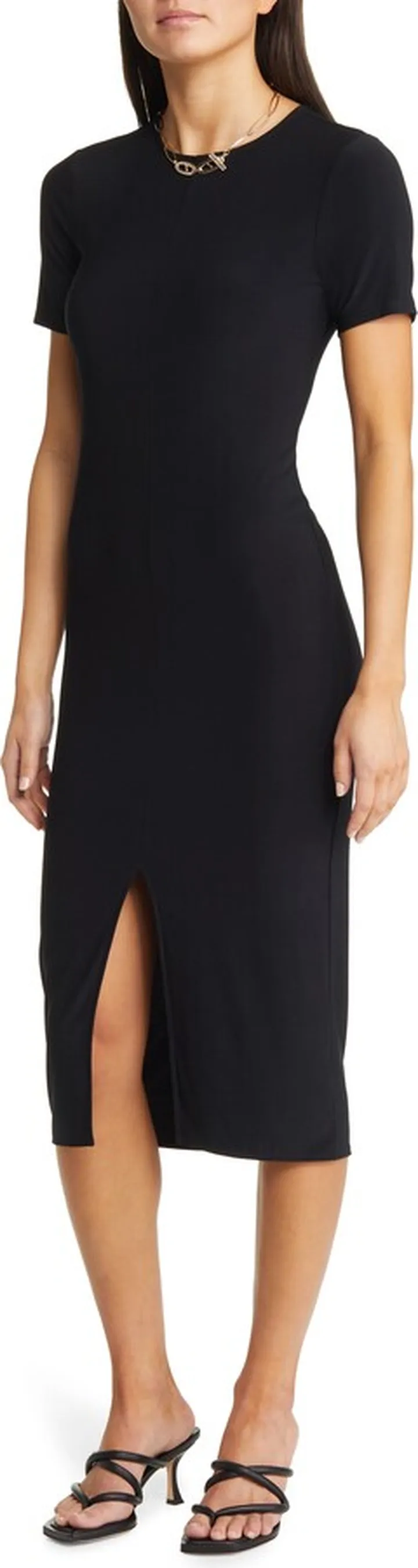 Knit Midi Dress