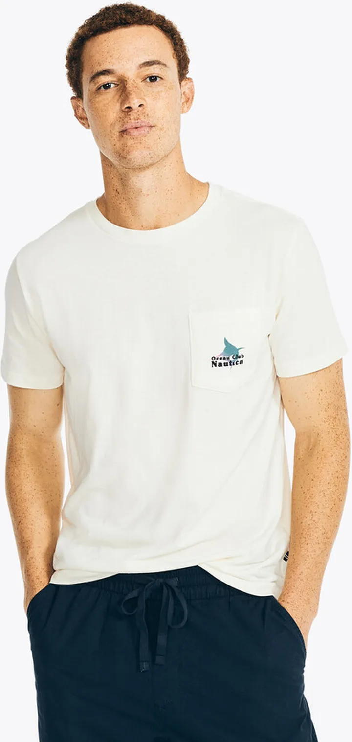 Sustainably Crafted Fishing Graphic T-Shirt