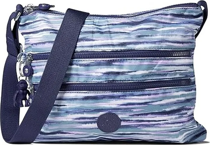 Kipling Alvar Crossbody Bag (Brush Stripes) Cross Body Handbags