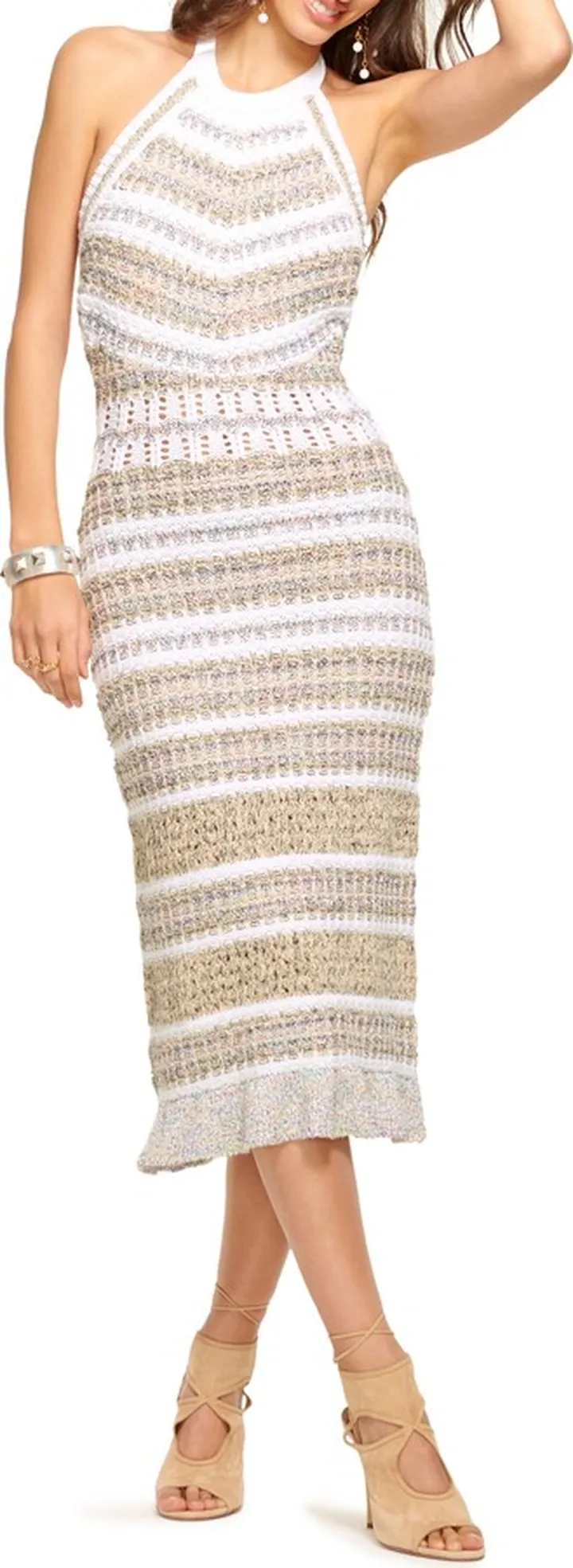 Cara Halter Sweater Dress
