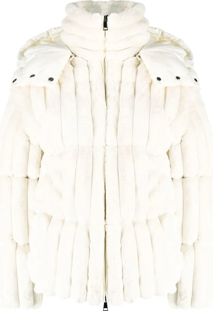 Zip-Fastening Padded Jacket