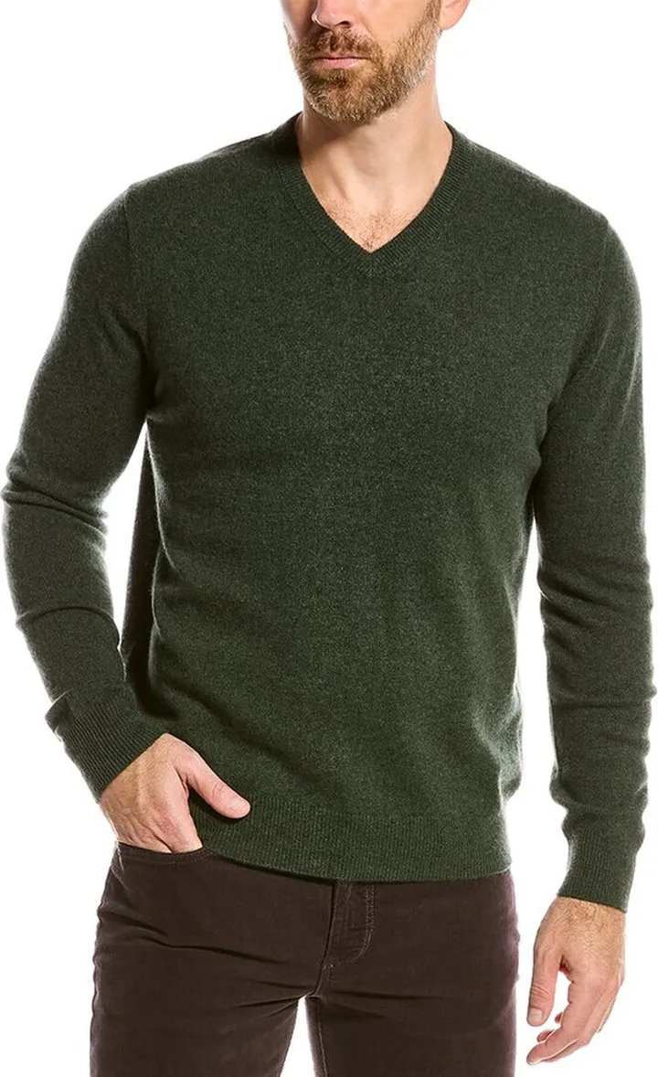 Magaschoni V-Neck Cashmere Sweater