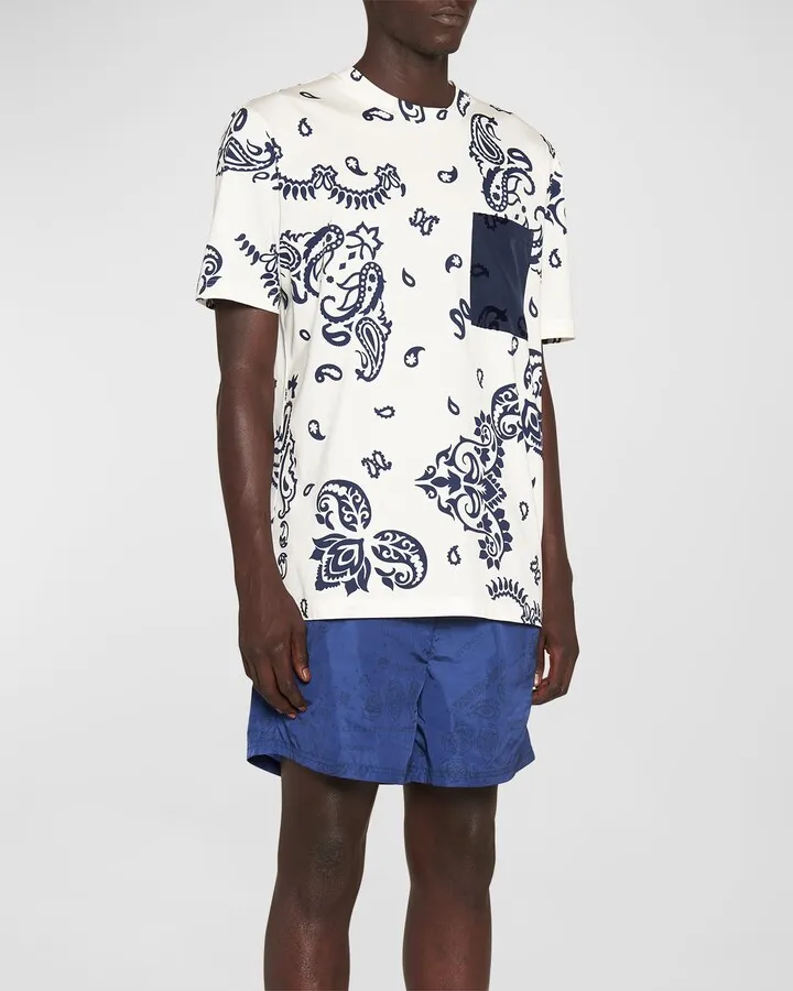 Men's Bandana-Print T-Shirt