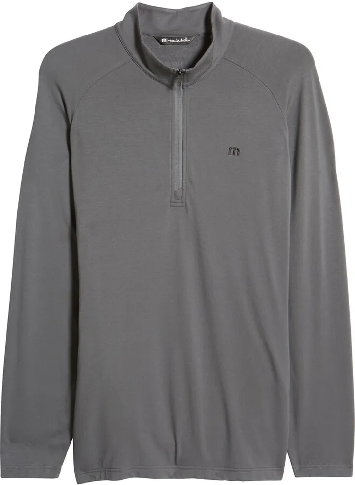 Men's Networking Quarter Zip Fleece Pullover