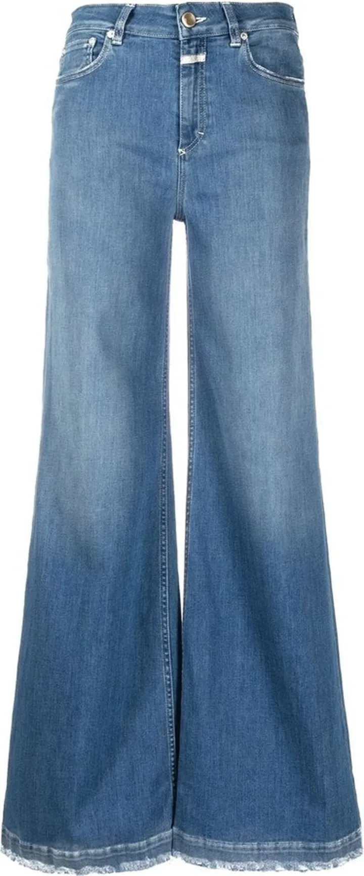 Glow-Up high-rise wide-leg jeans