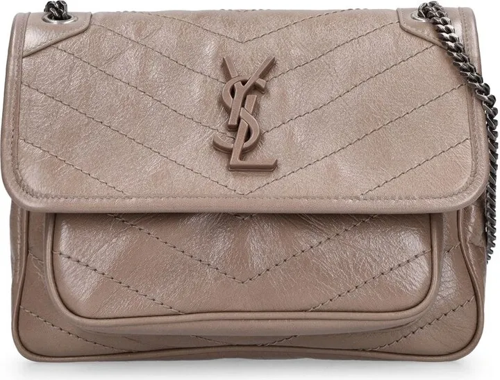 Baby Niki monogram leather bag