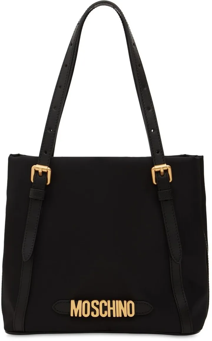 Lettering shoulder bag