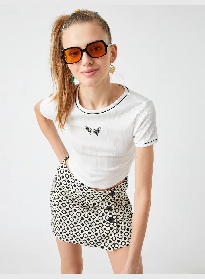 Printed Short Sleeve T-shirt