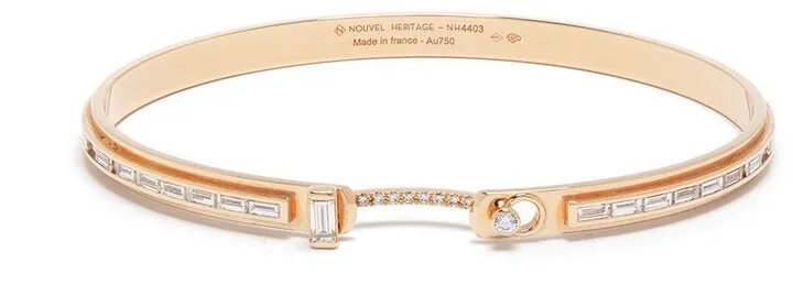 18kt rose gold My Best Friends Wedding Mood diamond bangle bracelet