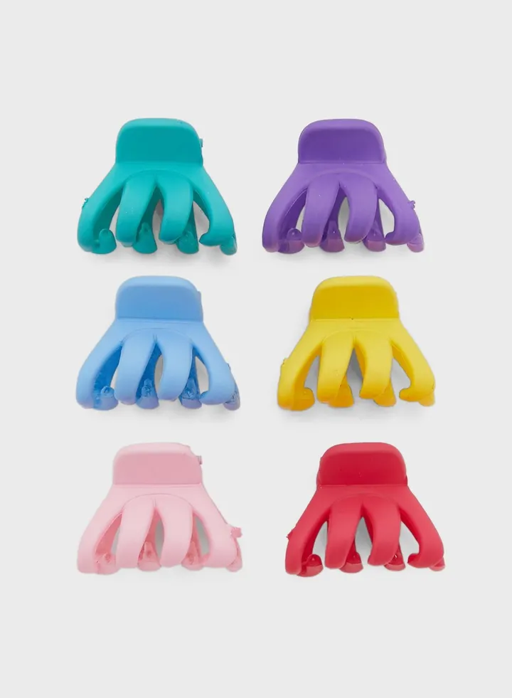 Multi Pack Small Hair Claw Clips