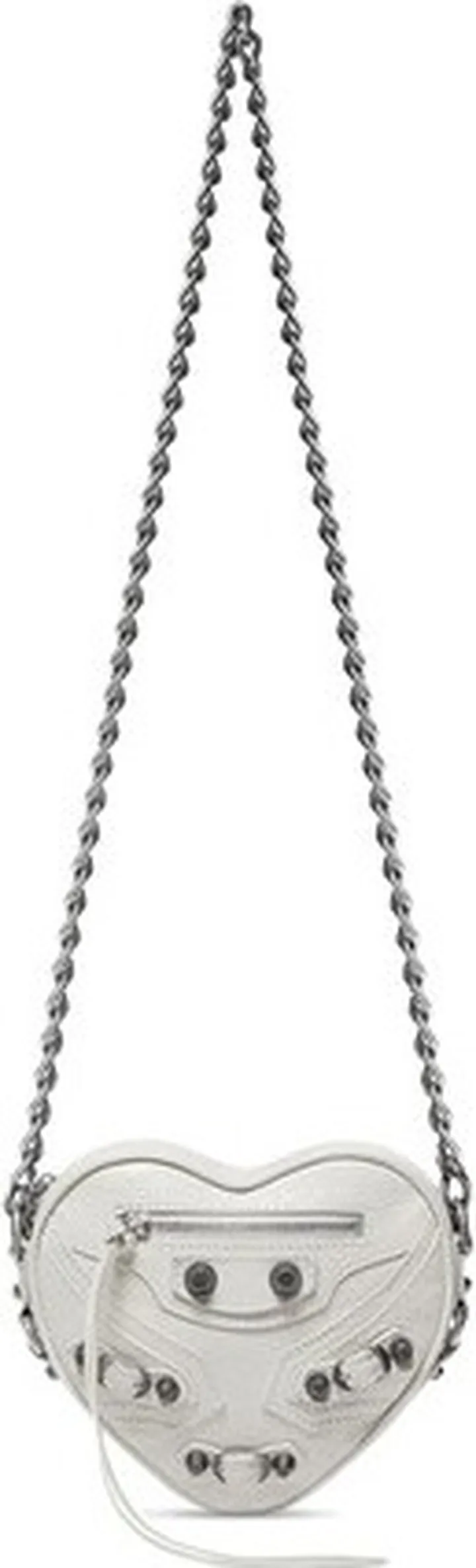 Le Cagole Heart mini bag with long strap