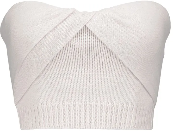 Aria cashmere bandeau top