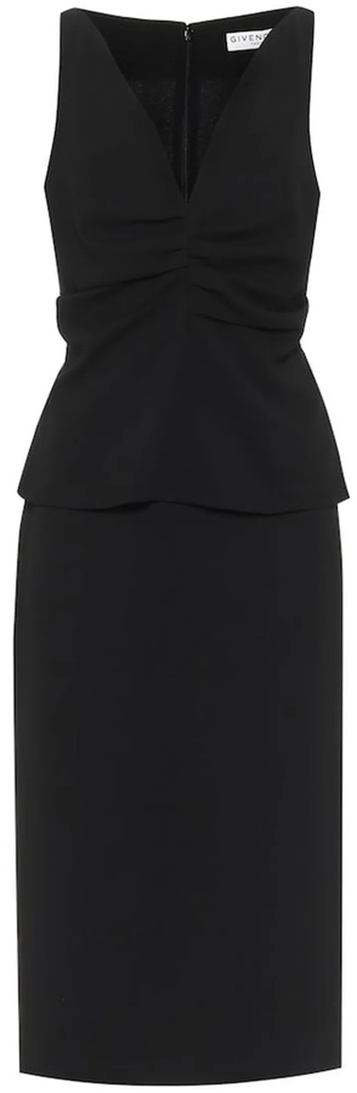 Wool midi dress