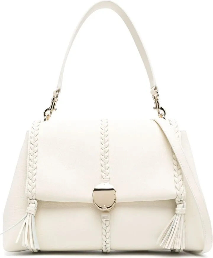 Penelope medium leather shoulder bag