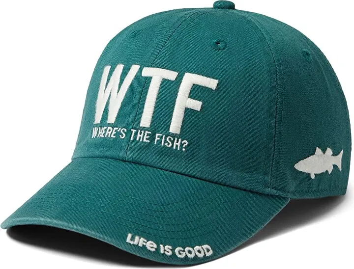 Life is Good WTF Chill Cap (Spruce Green) Caps