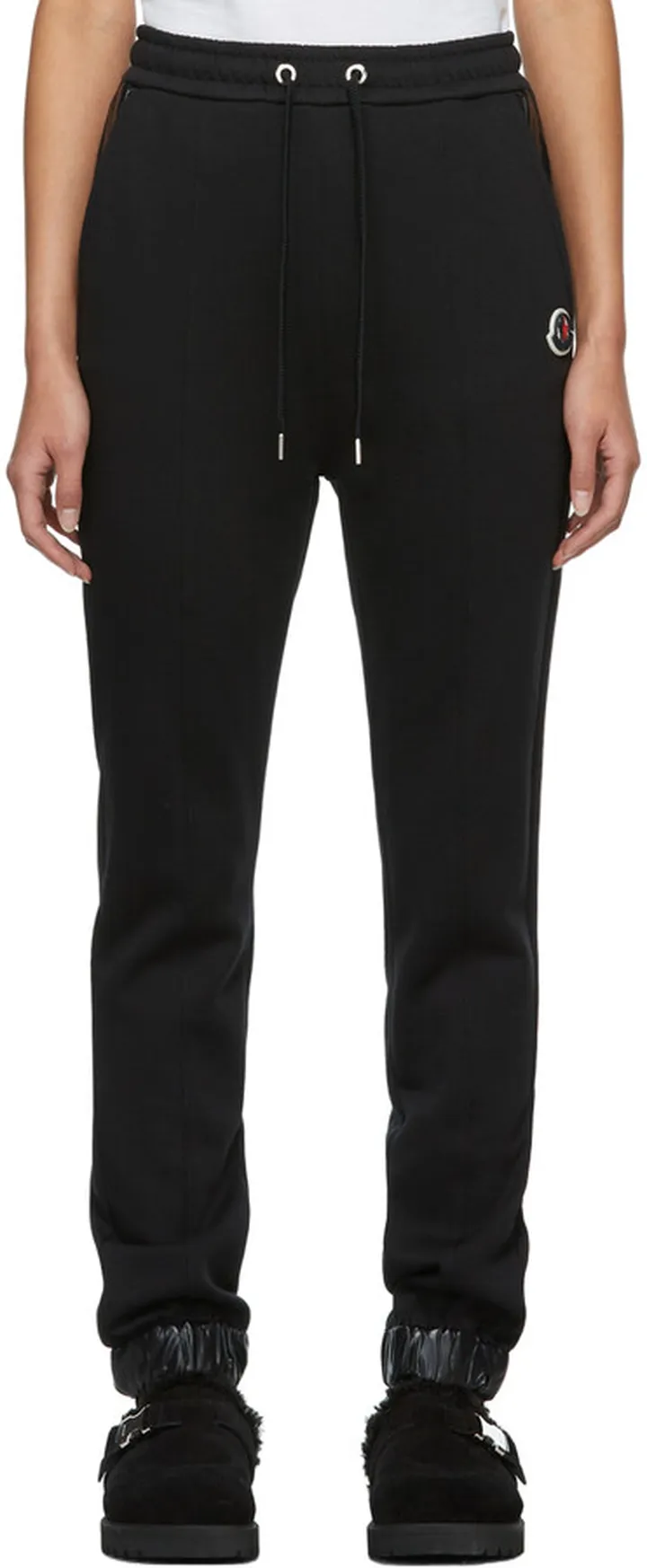 Moncler Black Drawcord Lounge Pants
