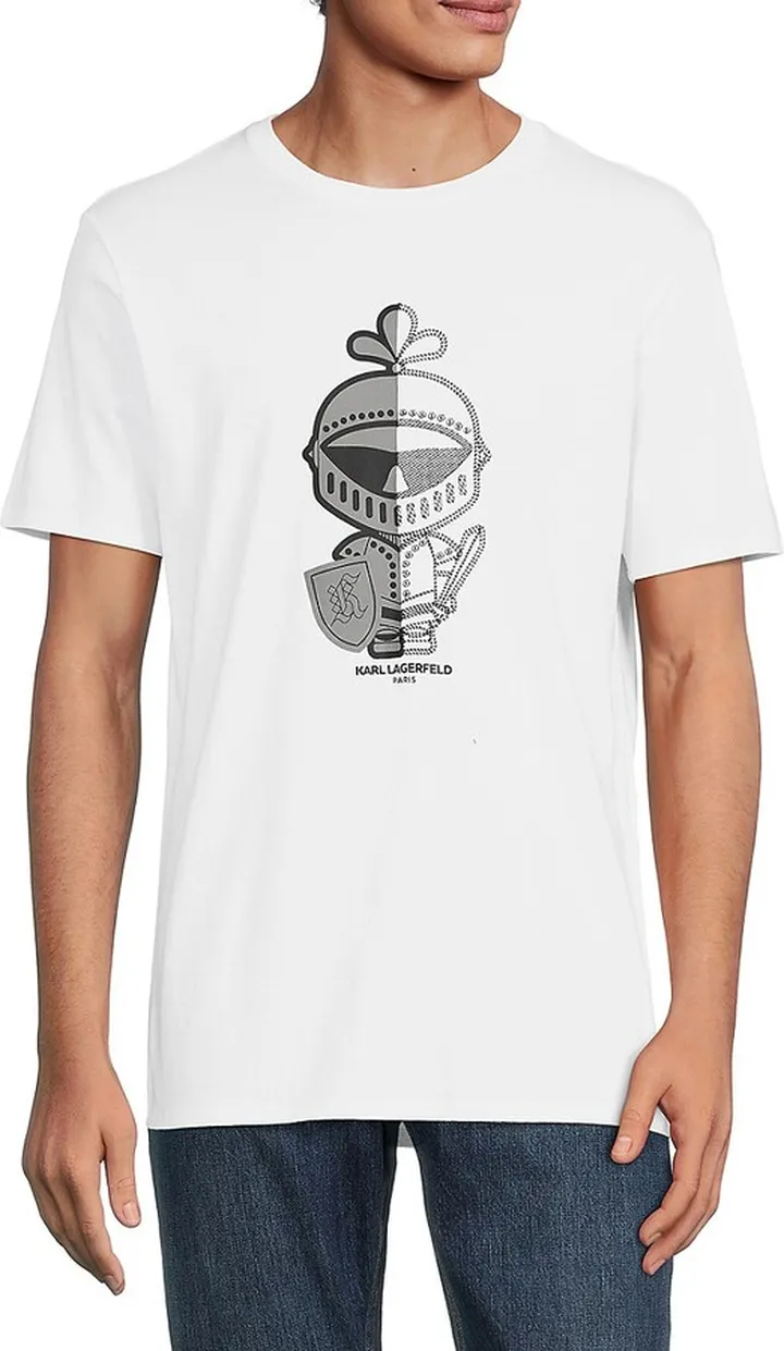 Knight Pima Cotton Graphic Tee