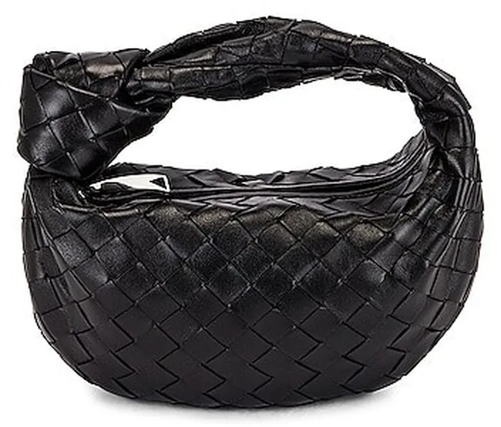 Bottega Veneta Mini Jodie Bag in Black