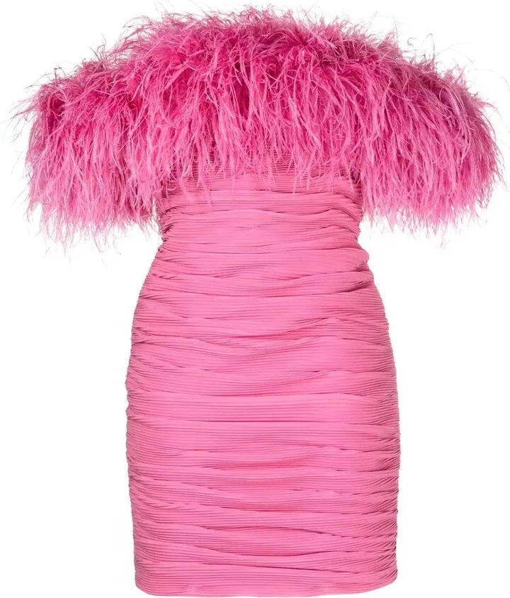 Zion bandeau mini dress