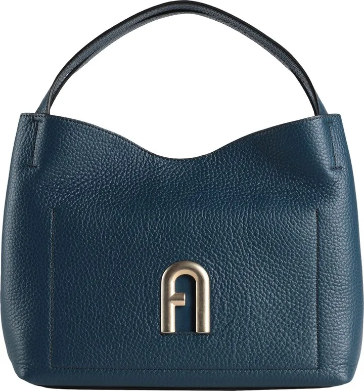 Furla Primula S Hobo - Vitello St.daino New Handbag Black