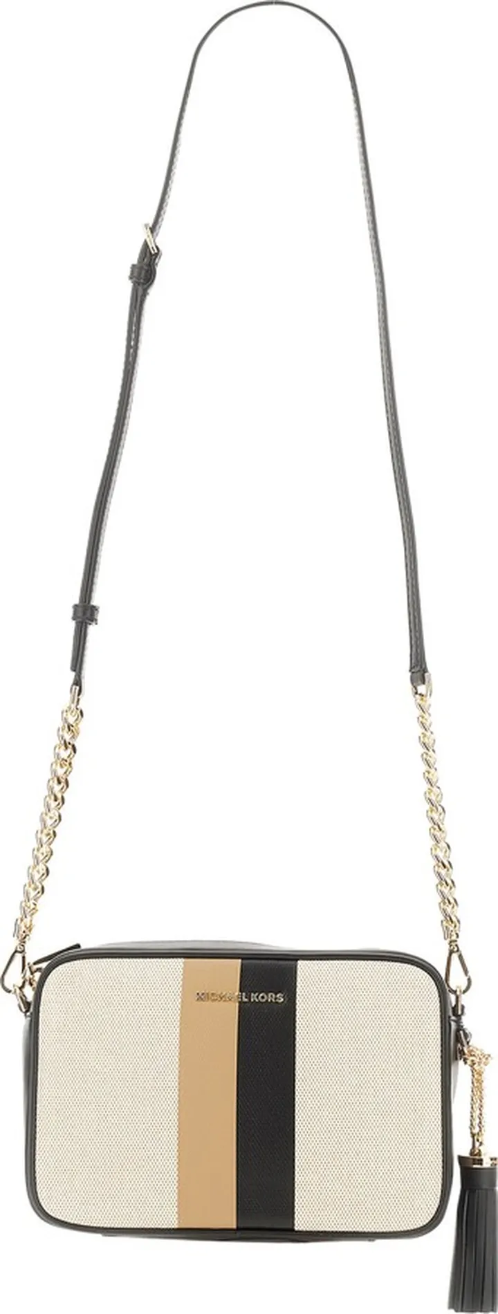 Ginny Logo Stripe Medium Bag