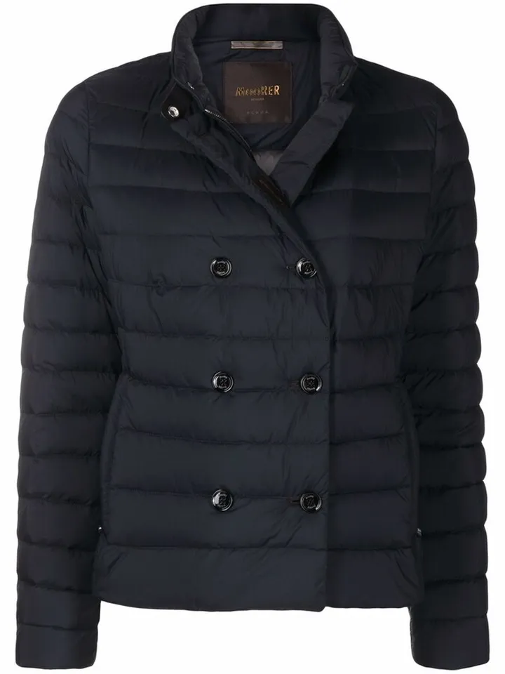 Clements double-breasted padded jacket