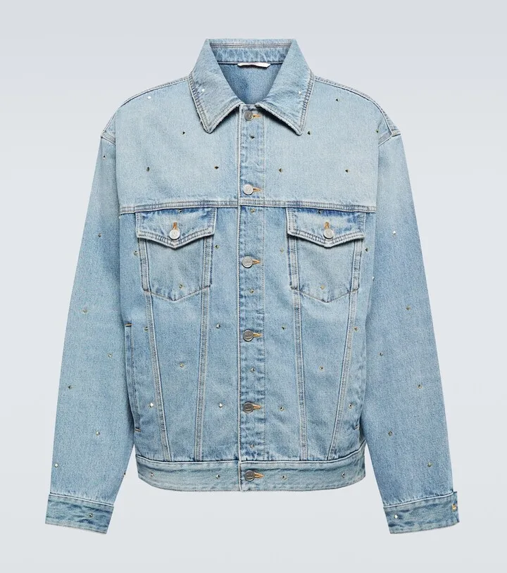 Rockstud Spike denim jacket