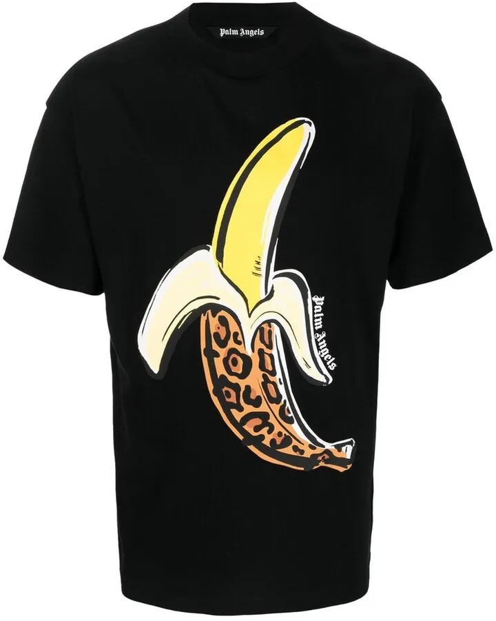 graphic-print cotton T-shirt